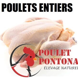 Poulets entiers